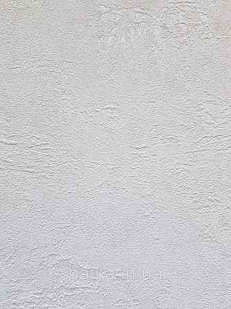 Обои виниловые на флизелине Marburg Kumano 1.06х10 под штукатурку структурные белые с серебристым 34567 Киев