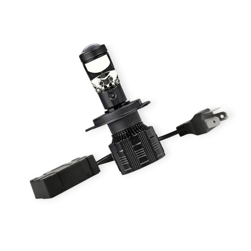 Автолампа H4 12V-24V EUROTUN NL19 60W 10000L 6000К радиатор и вентилятор линза LED Мукачево - изображение 2