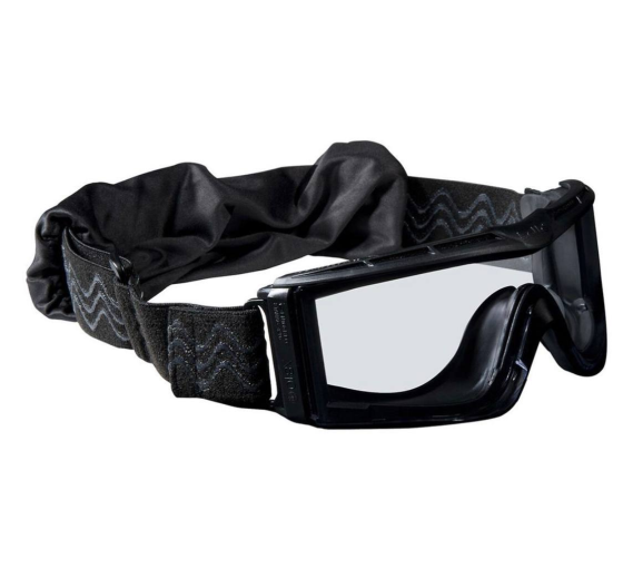 Тактическая маска Х810 Bolle Safety с чехлом + Transparent Lens Черный Винница