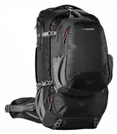 Рюкзак туристический Caribee Magellan 75 RFID нижний вход черный Киев