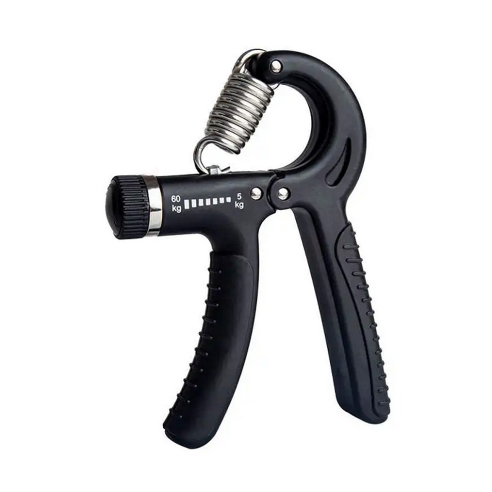 Эспандер кистевой пружинный с регулируемой нагрузкой Power Grip Pro NE-W-87-OR 5-60 кг Винница - изображение 1