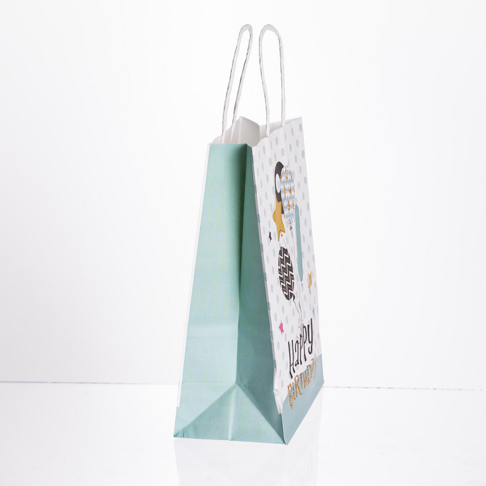 Набір красивих подарункових пакетів "Happy Birthday" 12 шт. Київ - фото 3