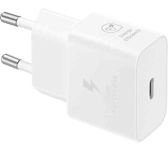 Сетевое зарядное устройство Samsung 25W Travel Adapter + Type-C cable White (EP-T2510XWEGEU) (6921949) Киев