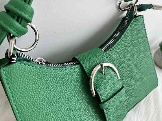 Стильная сумочка клатч багет женская молодежная яркая Турция Крохатушка одяг Киев