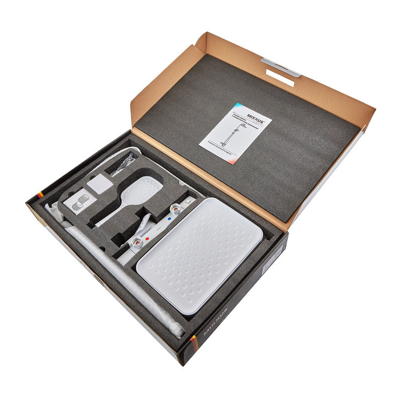 Душова колона Mixxus Premium VIRGO 009-J WHITE з термостичним змішувачем,3 функції   ( MI6648 ) 26854 Харків - фото 9