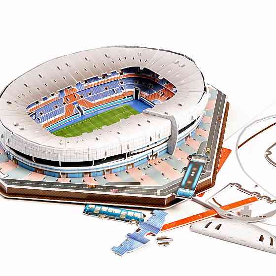 Стадион Пари Сен-Жермен. Огромные 3D пазлы 
