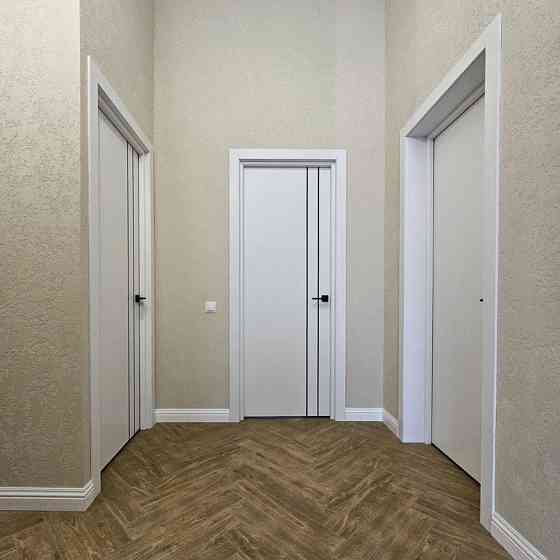 Двери экошпон, Полотно, серия PLATO (PL-24) Альпийский белый Киев