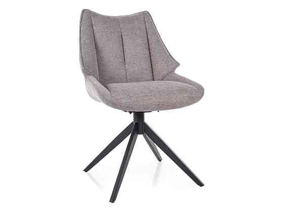 Стілець CODA BREGO чорний каркас/сірий 07 Киев