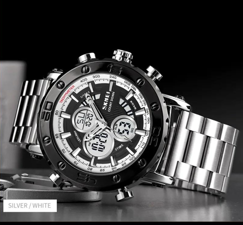 Годинники наручні SKMEI 1636SIWT, SILVER-SILVER, 10246 Дніпро