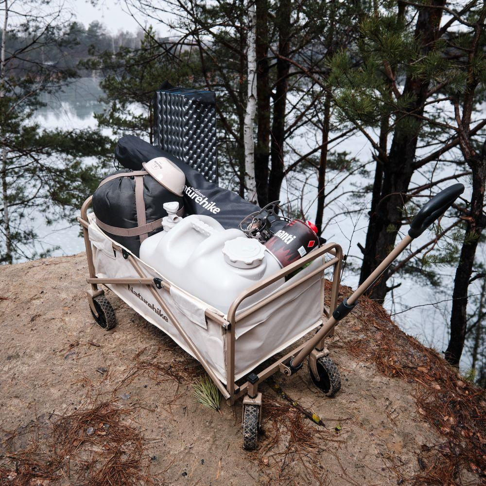 Складная тележка ТС06 Naturehike CNH22JU012 72л (Песочная) Винница - изображение 11