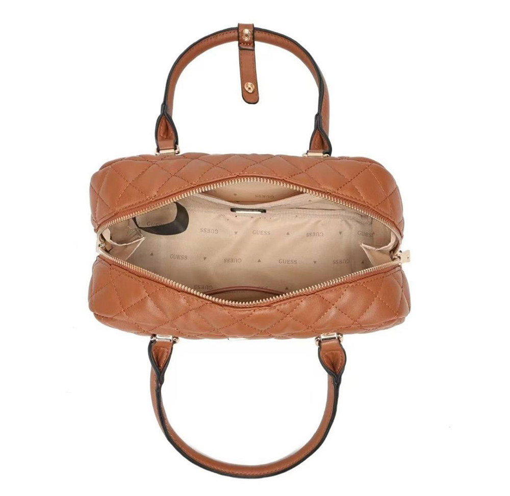 Женская сумочка бочонок Guess (94105) brown Киев - изображение 4