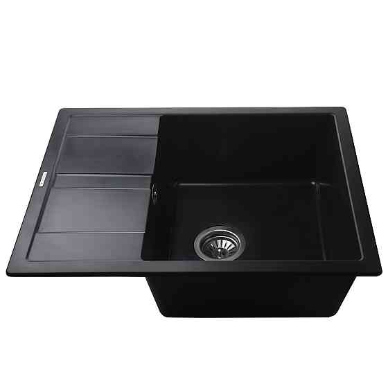 Гранитная мойка Mira ONZA черный 650 х 500 мм (000028782) Киев