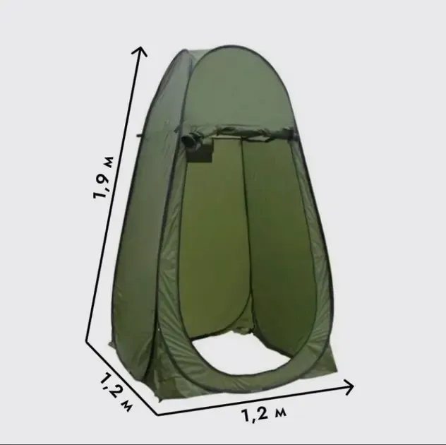 Автоматическая палатка / Туристическая палатка-кабинка душ, туалет, раздевалка Коломыя - изображение 4
