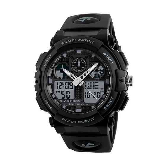 Чоловічий водонепроникний годинник Skmei 1270 Чорний Вінниця