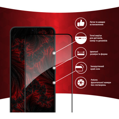 Стекло защитное Intaleo Full Glue Samsung S22+ (1283126523052) Винница - изображение 2