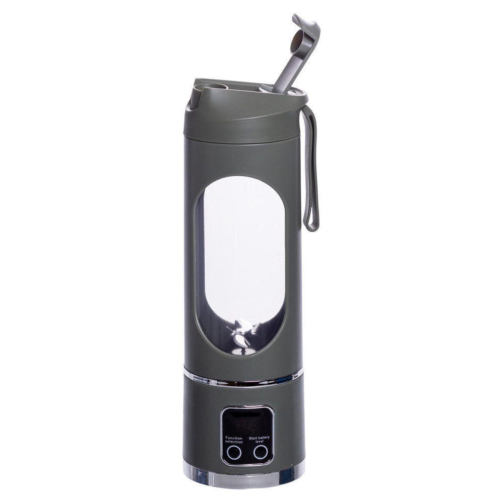 Портативный блендер для смузи на аккумуляторе 450 мл 25 Вт USB Зеленый HP-11-10GR Киев - изображение 1