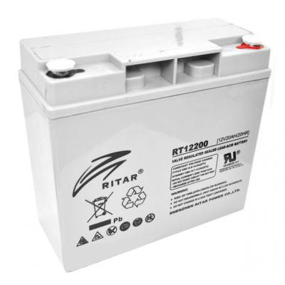 Батарея к ИБП Ritar AGM RT12200, 12V-20Ah (RT12200) Винница - изображение 1