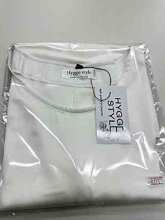 Жіноча футболка з шовку Білий S Харків