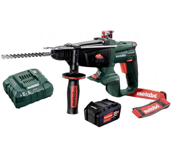 Мощный аккумуляторный перфоратор Metabo KHA 18 LTX : 2.2 Дж, 18В аккум 2ампера и зарядка (600210890) Киев - изображение 11