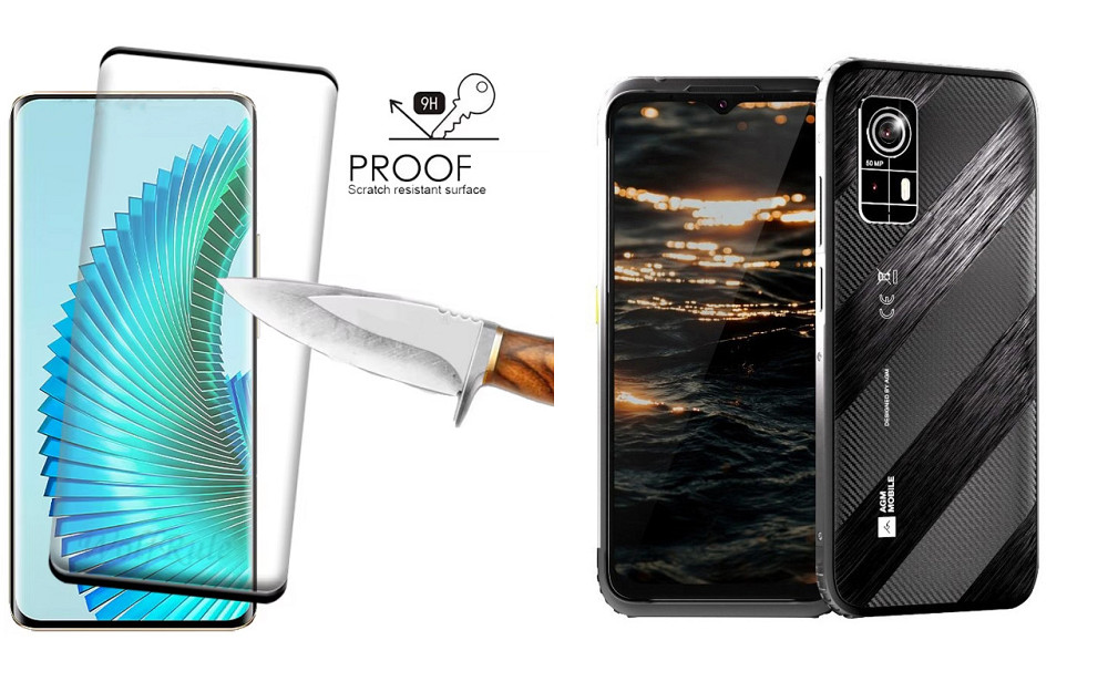 Захисне скло HyperGlass Pro для AGM H6, AGM H6 Lite – максимальна чутливість та захист Київ - фото 1