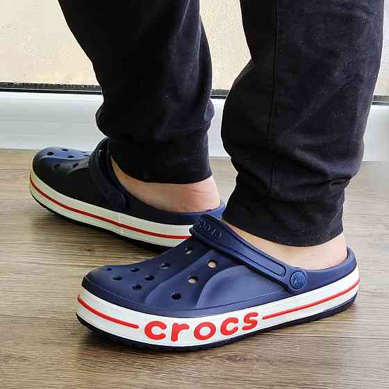 Жіночі Крокси Сині капці CROCS Шльопанці (розміри: 34,35,36,37,38) Дніпро