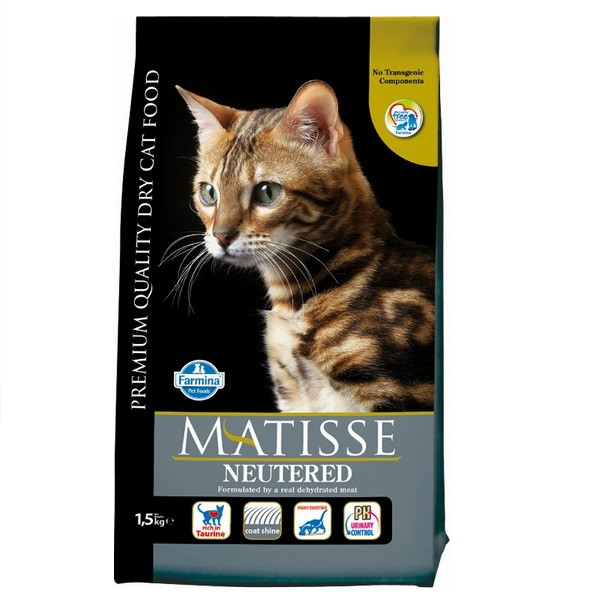 Сухий корм Farmina Matisse Neutered Chicken для стерилізованих кішок, з куркою, 1.5 кг Київ - фото 1