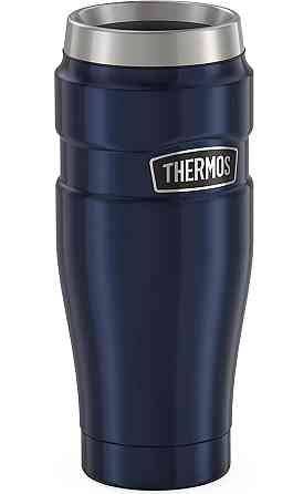 Термокружка 470 мл Thermos "Stainless King Travel Tumbler" (160020) Midnight Blue Нововолинськ