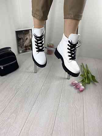 Черевики жіночі ARLEN білі шкіра натуральна зима 38р. (2832) Коломыя