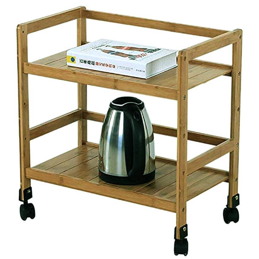 Етажерка для ванної на коліщатах "Шаратен" сієна Миколаїв - фото 1