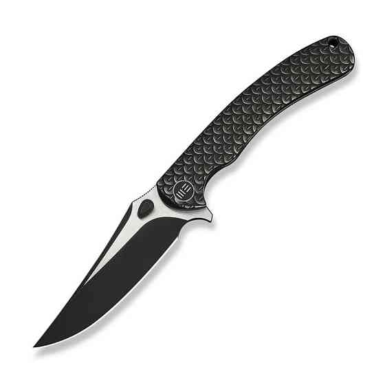 Ніж складаний туристичний Weknife Dracarys, (9.1 см) Böhler M390 / титан 6AL4V чорний Київ
