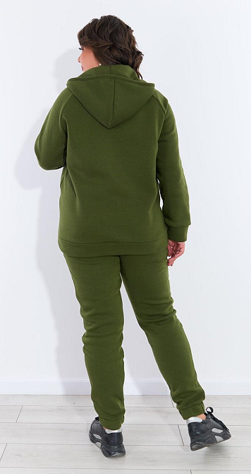 Комфортный тёплый костюм на змейке (48-50) Киев - изображение 3