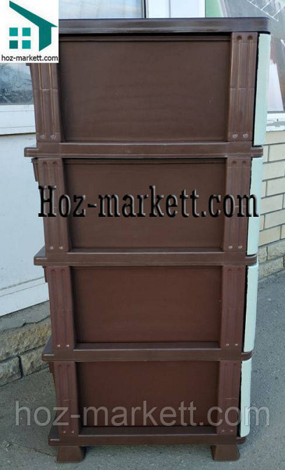 Комод пластиковый на 4 ящика Украина Харьков - изображение 9