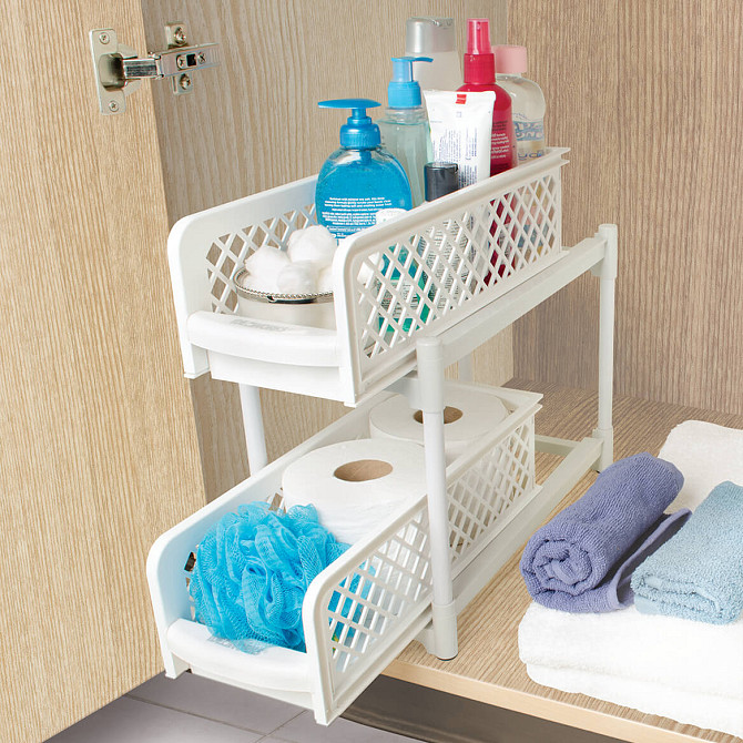 Органайзер Portable 2 Tier Basket Drawers v0303 Сумы - изображение 3