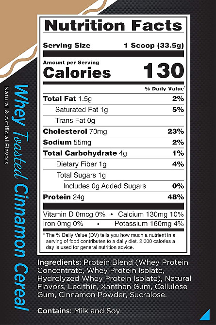 Протеїн Rule One Whey Blend Whey Blend 908 gram (Toasted Cinnamon Cereal ) Луцьк - фото 2