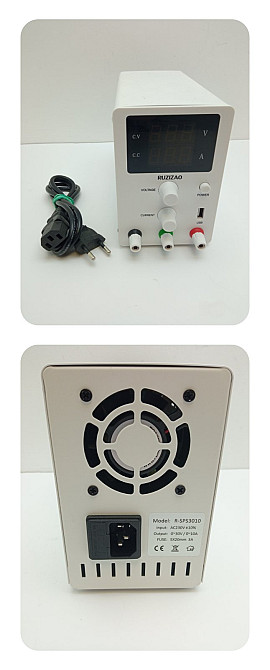 Лабораторний блок живлення RUZIZAO sps3010 Луцк - изображение 1