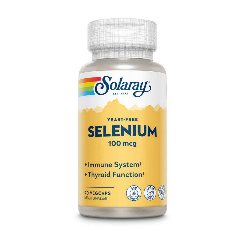 Selenium 100 mcg yeast-free (90 veg caps) Луцьк - фото 1