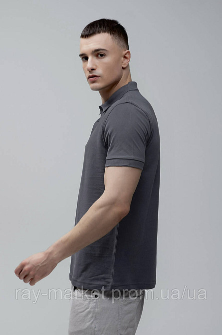 Поло классическое Stedman Lux Polo мужское графит (ST9060-SLG) 3XL Киев - изображение 8