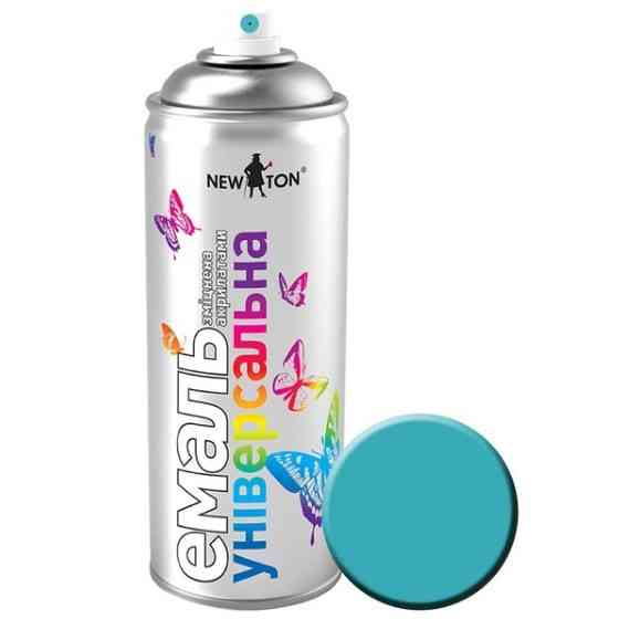 Емаль універсальна 400мл 5021 морська хвиля аерозоль NEW TON Житомир