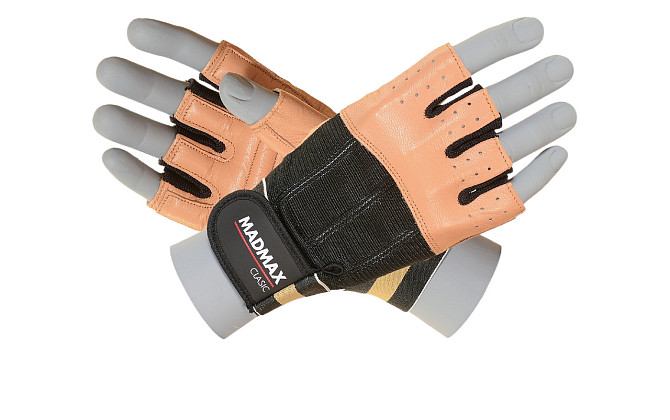 Рукавички для фітнесу MadMax MFG-248 Clasic Brown XL Каменское - изображение 1