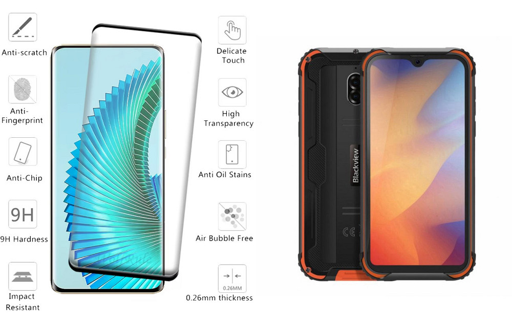 Защитное стекло HyperGlass Pro для Blackview BV5900 – максимальная чувствительность и защита Киев - изображение 2