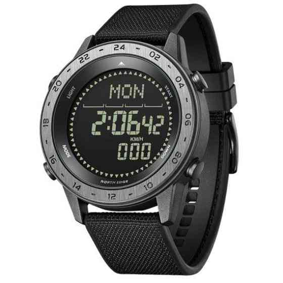 Годинник чоловічий наручний North Edge Tank3 5BAR Чорний Вінниця