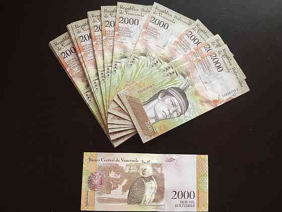 Венесуела Venezuela 2000 Bolivares 2016 UNC Полтава