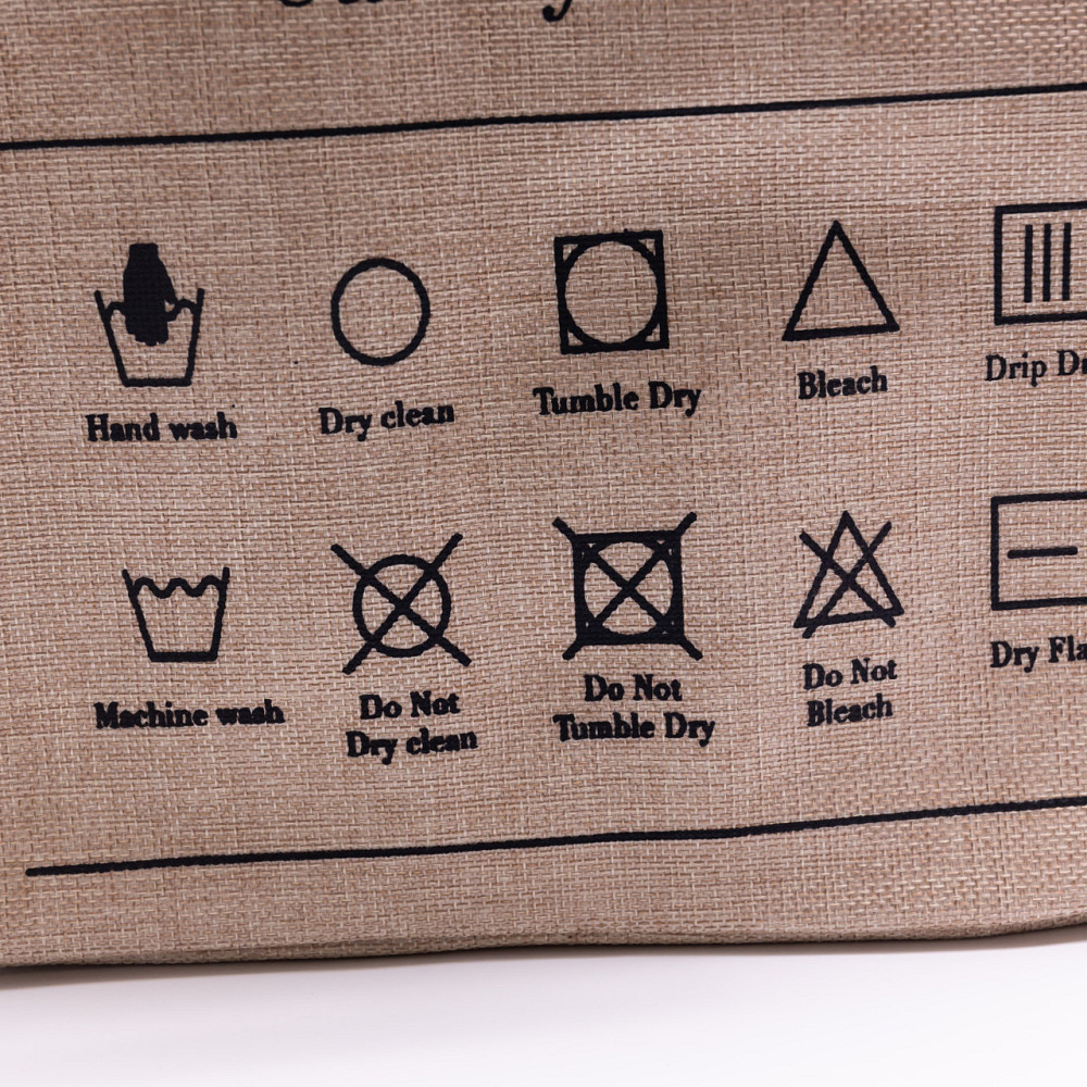 Yiwu Кошик для білизни 31×26×44 (см) м'який 28 (л) Бежевий HP-41-2BE Київ - фото 7