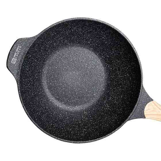 Сковорода 32 см с мраморным покрытием и лопаткой, 5,8 л Киев