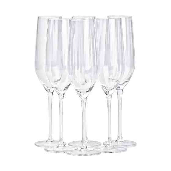 TS Kitchen Келихи для шампанського набір із 6 шт 350 мл HP95 Киев