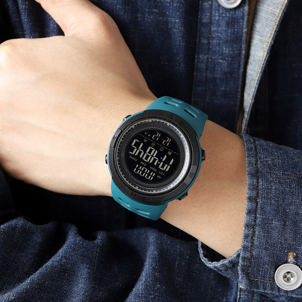 Skmei 2070DKGN Lake Blue SALE SBR Киев - изображение 3