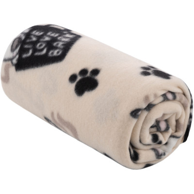 Плед Ardesto Fleece 100% полиэстер, песики, бежевый 130х160 см (ART0723PB) Винница - изображение 2