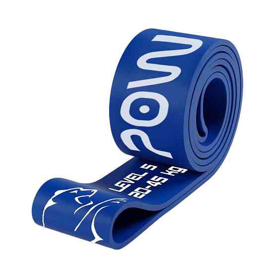 Еспандер-петля (гумка для фітнесу і кроссфіту) PowerPlay 4115 Power Band Синя (20-45kg) Кам'янське