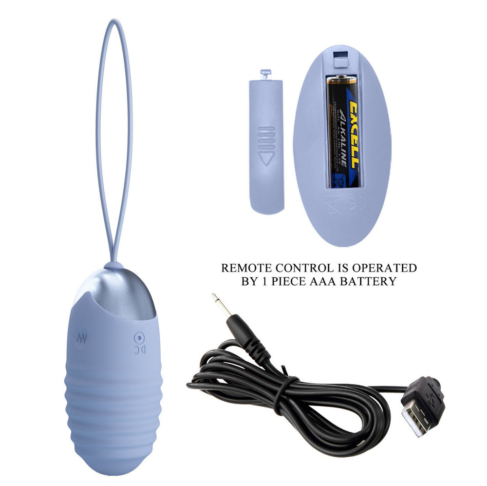 Виброяйцо серии Pretty Love - Jessica Dream chaser 3 Blue, BI-014362W-3A5 Sex Aura Киев - изображение 7