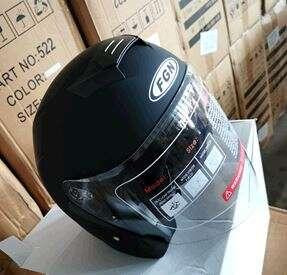 Шолом відкритий (mod:522) (size:XL, чорний матовий) Мукачево - фото 1